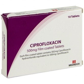Ciprofloxacin 500mg Vi